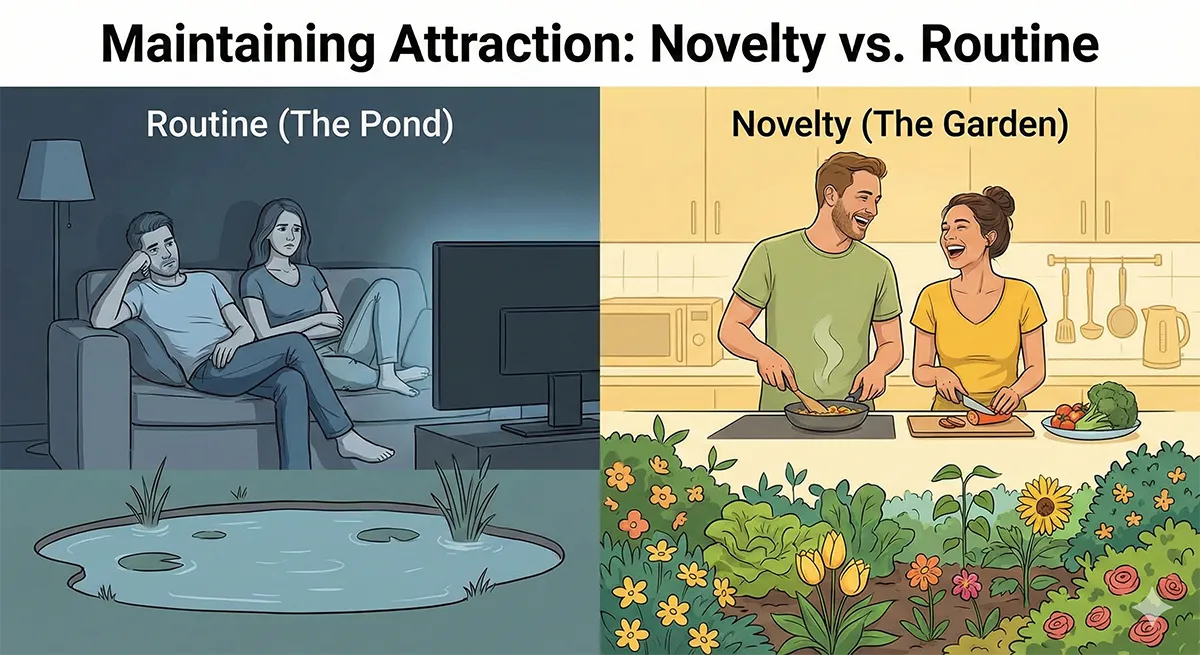 maintinain attraction with your partner